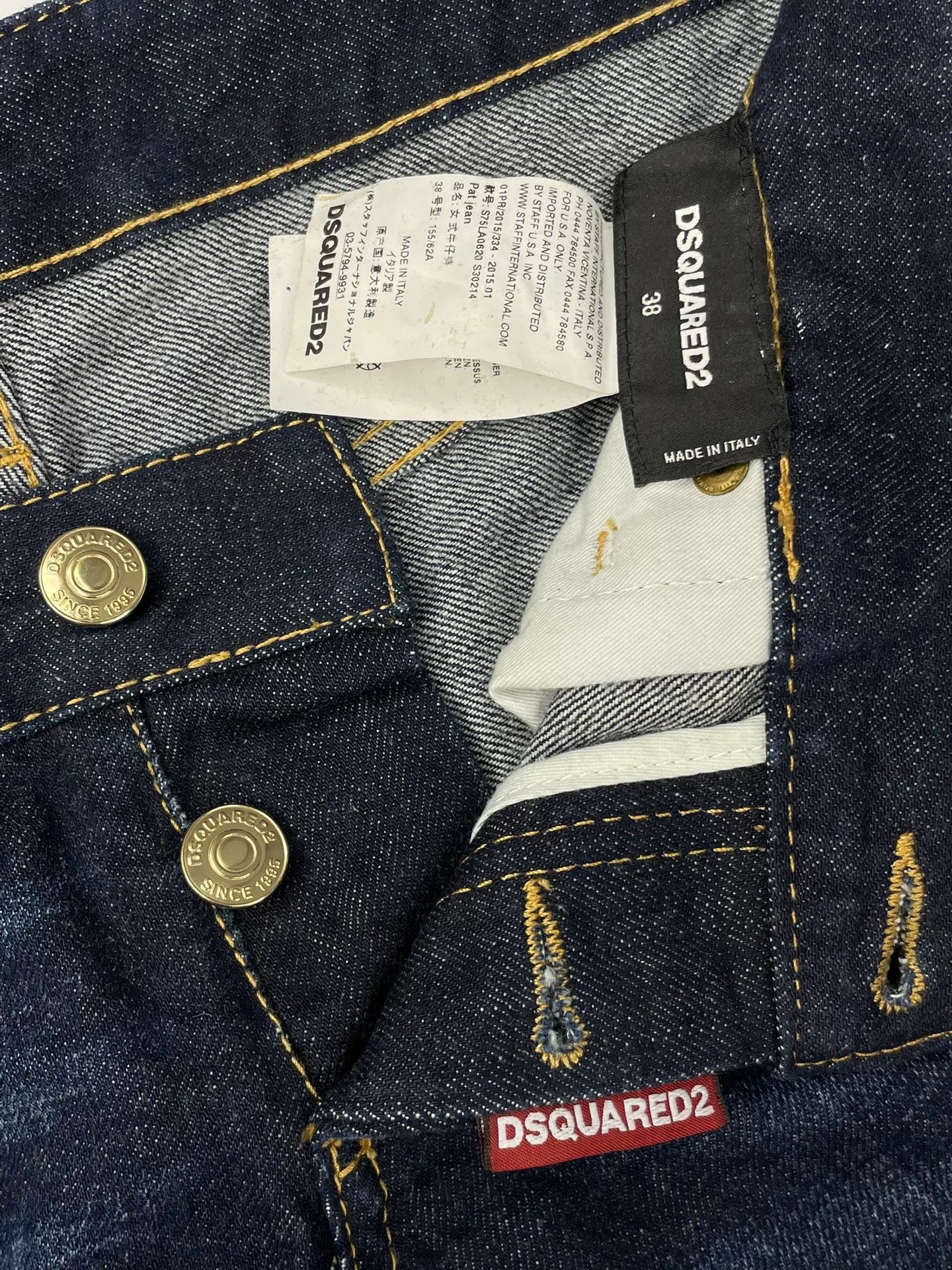 Dsquared2 DSquared2 Embellished Denim Jeans Size US 38 / EU 54 - 3 Thumbnail