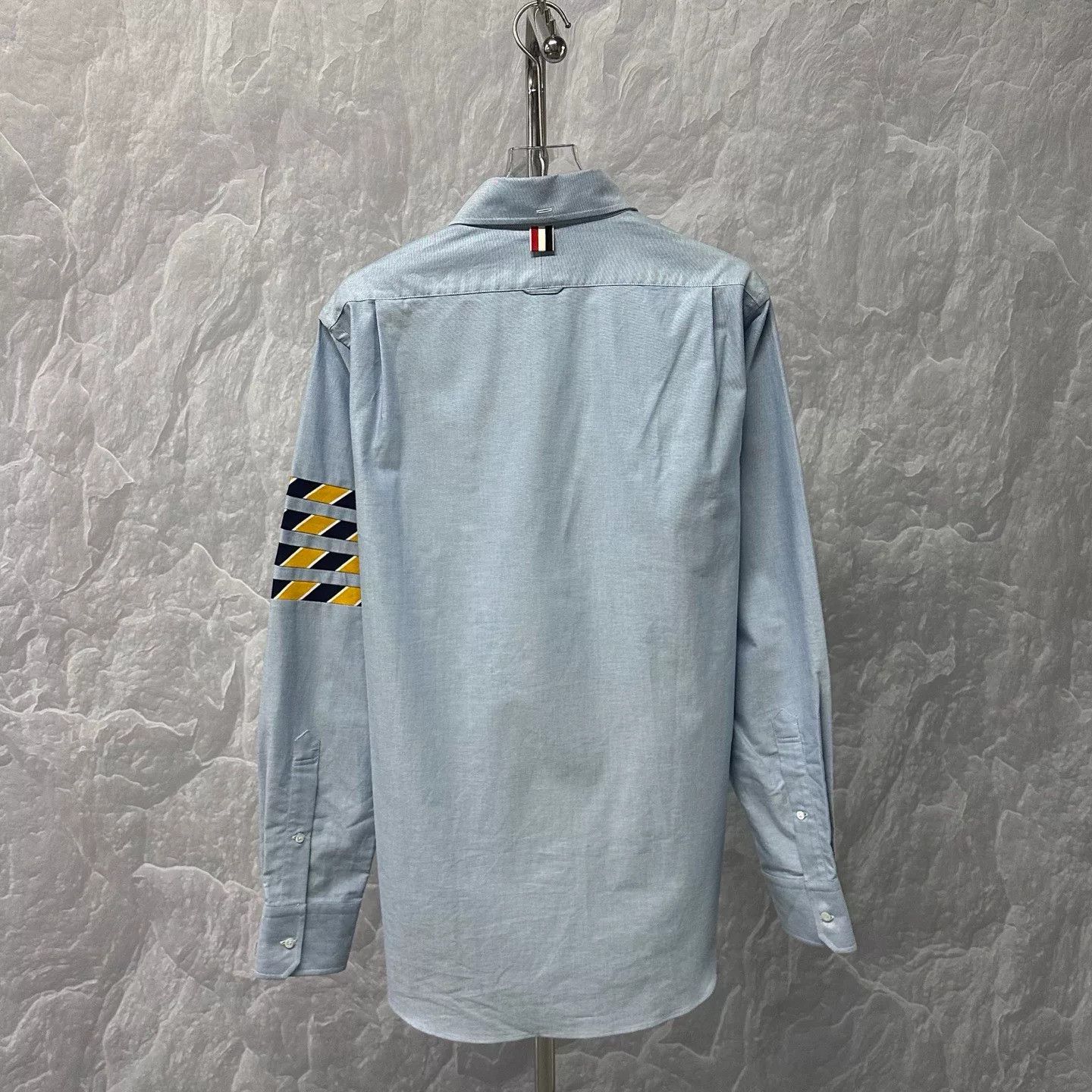 Thom Browne Thom Browne Striped Long Sleeve Shirt Size US M / EU 48-50 / 2 - 4 Thumbnail