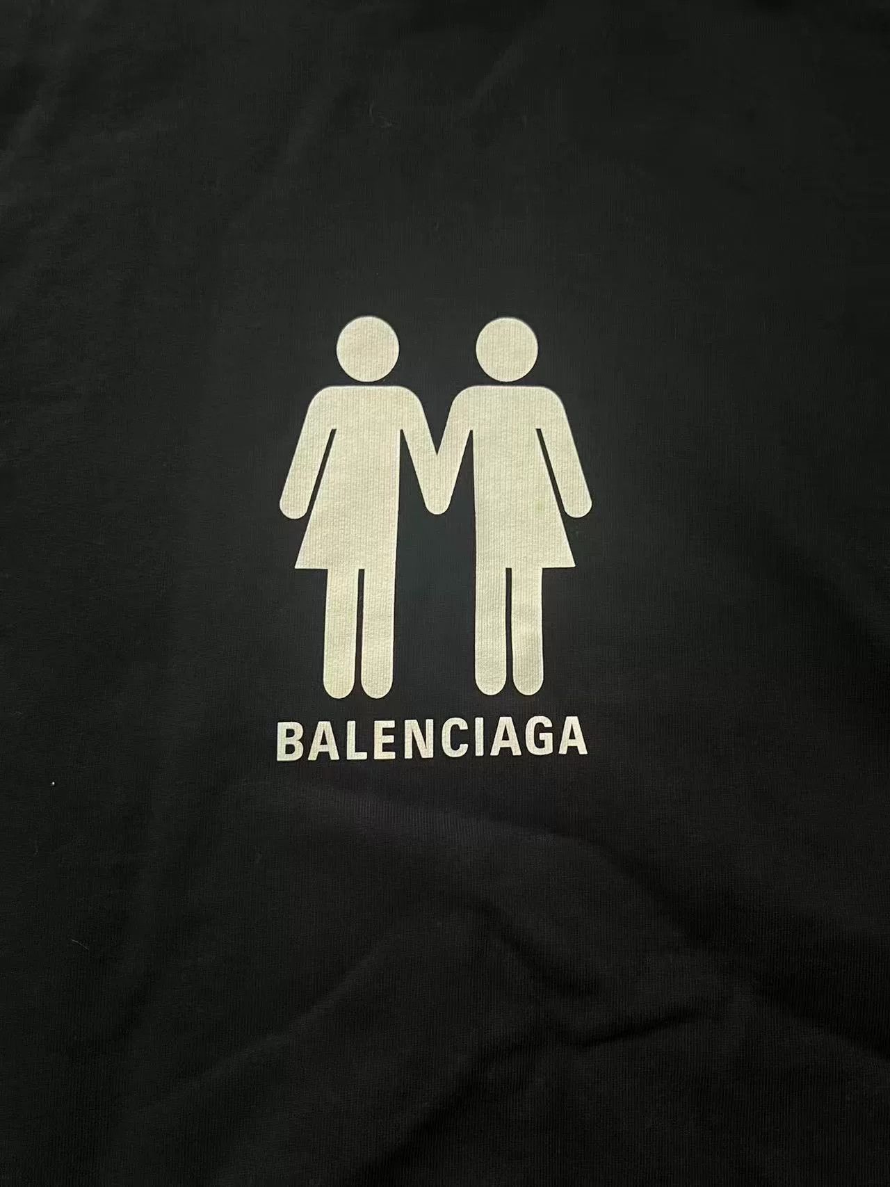 Balenciaga Balenciaga Double Portrait Flag Logo Hoodie Size US XS / EU 42 / 0 - 3 Thumbnail