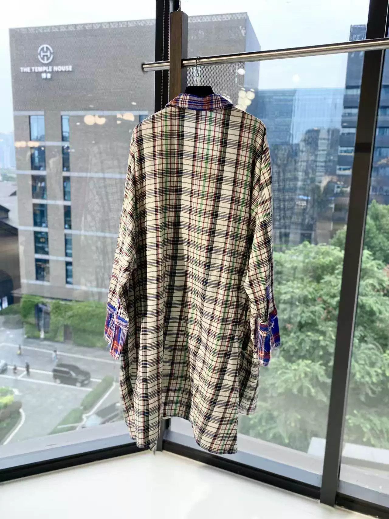 Loewe Loewe Colorful Plaid Shirt Long Coat Size US M / EU 48-50 / 2 - 3 Thumbnail