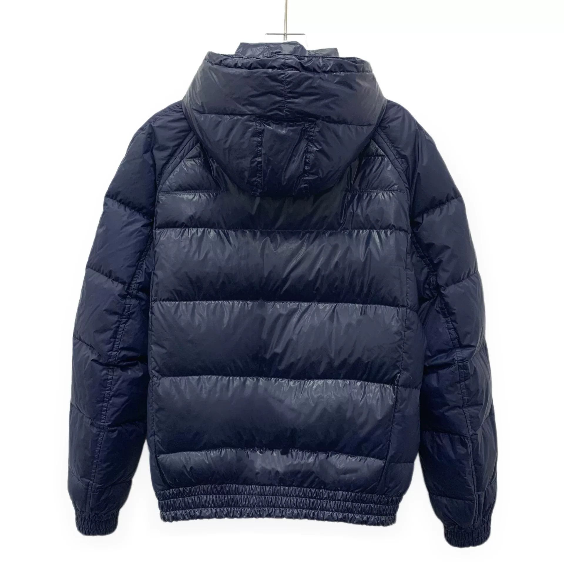 Dior Dior Navy Hooded Down Jacket Size US XL / EU 56 / 4 - 2 Thumbnail
