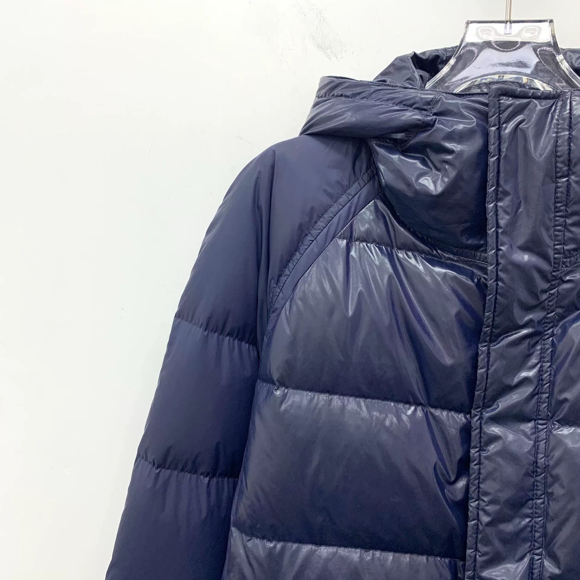 Dior Dior Navy Hooded Down Jacket Size US XL / EU 56 / 4 - 3 Thumbnail