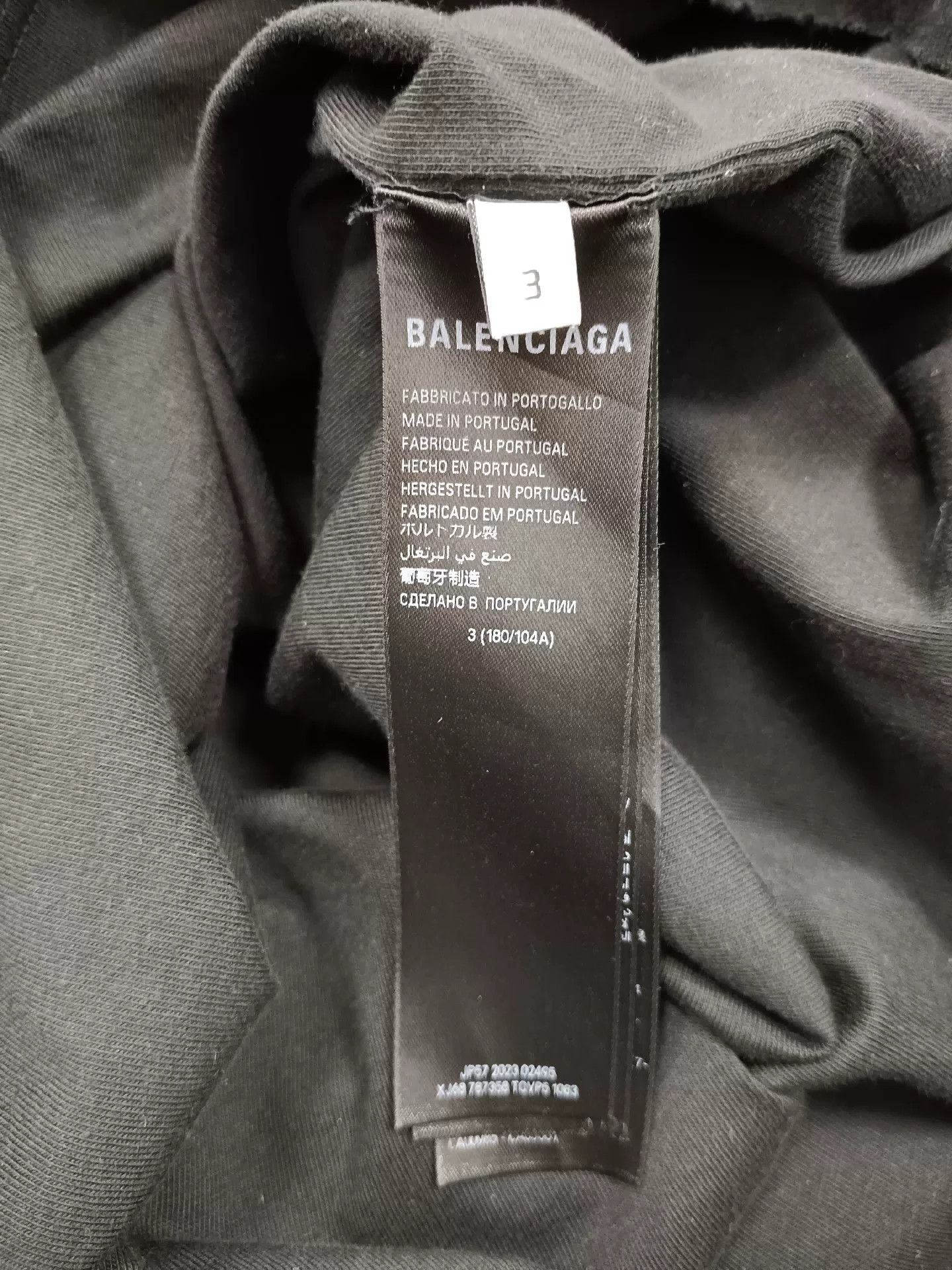 Balenciaga Balenciaga Rainbow Print Loose T-shirt Size US M / EU 48-50 / 2 - 4 Thumbnail