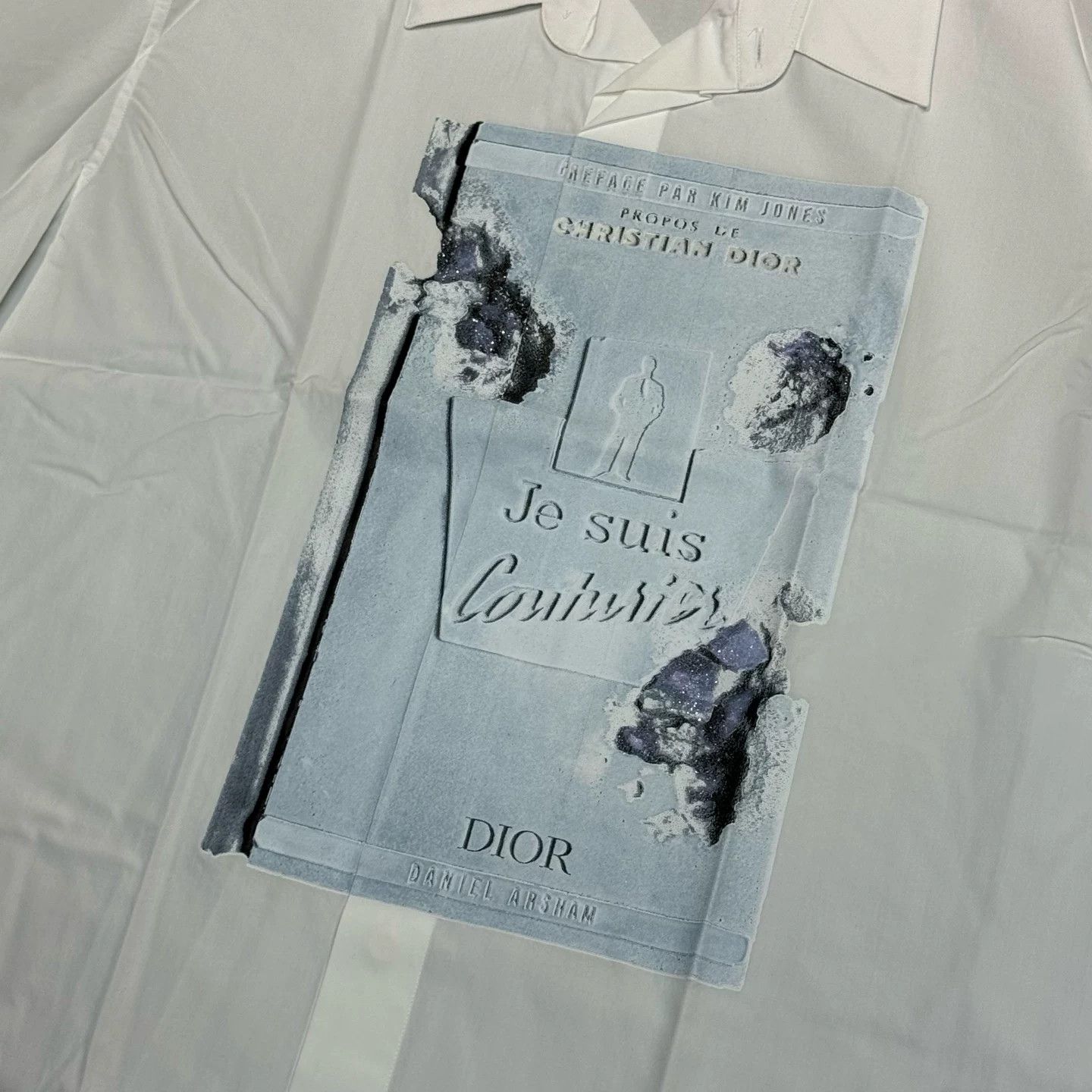 Dior Dior x Daniel Arsham White Long Sleeve Shirt Size US L / EU 52-54 / 3 - 5 Thumbnail