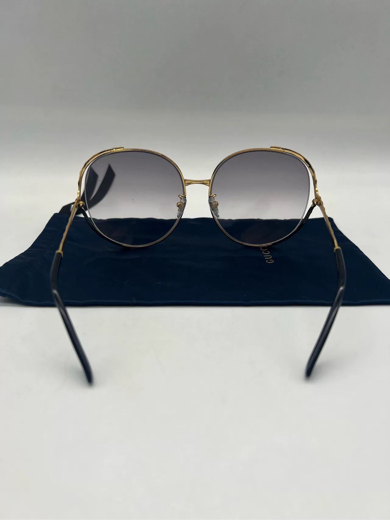 Gucci gucci bamboo sunglasses in red and black Size ONE SIZE - 4 Thumbnail