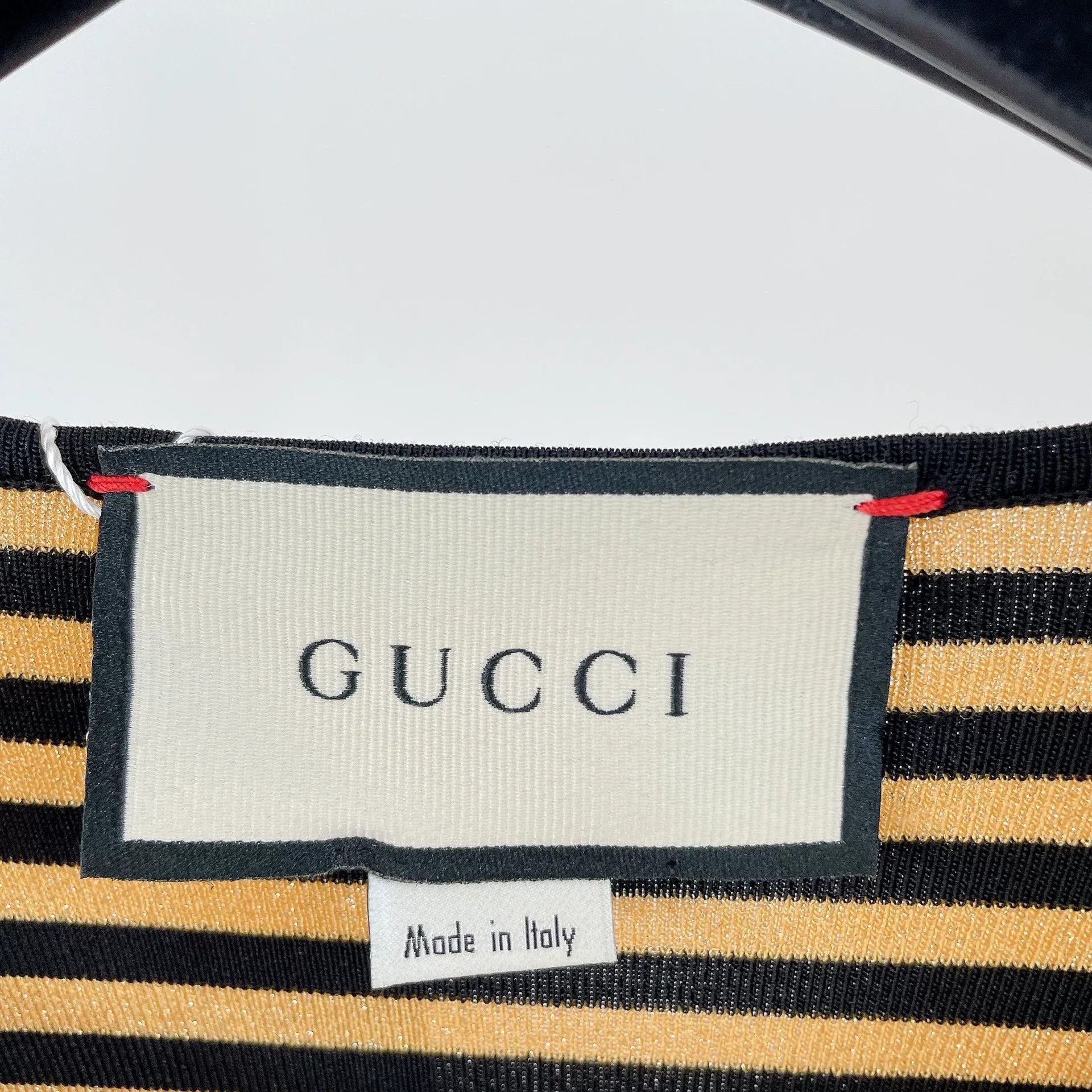 Gucci gucci striped knit top size xs Size US XS / EU 42 / 0 - 7 Thumbnail