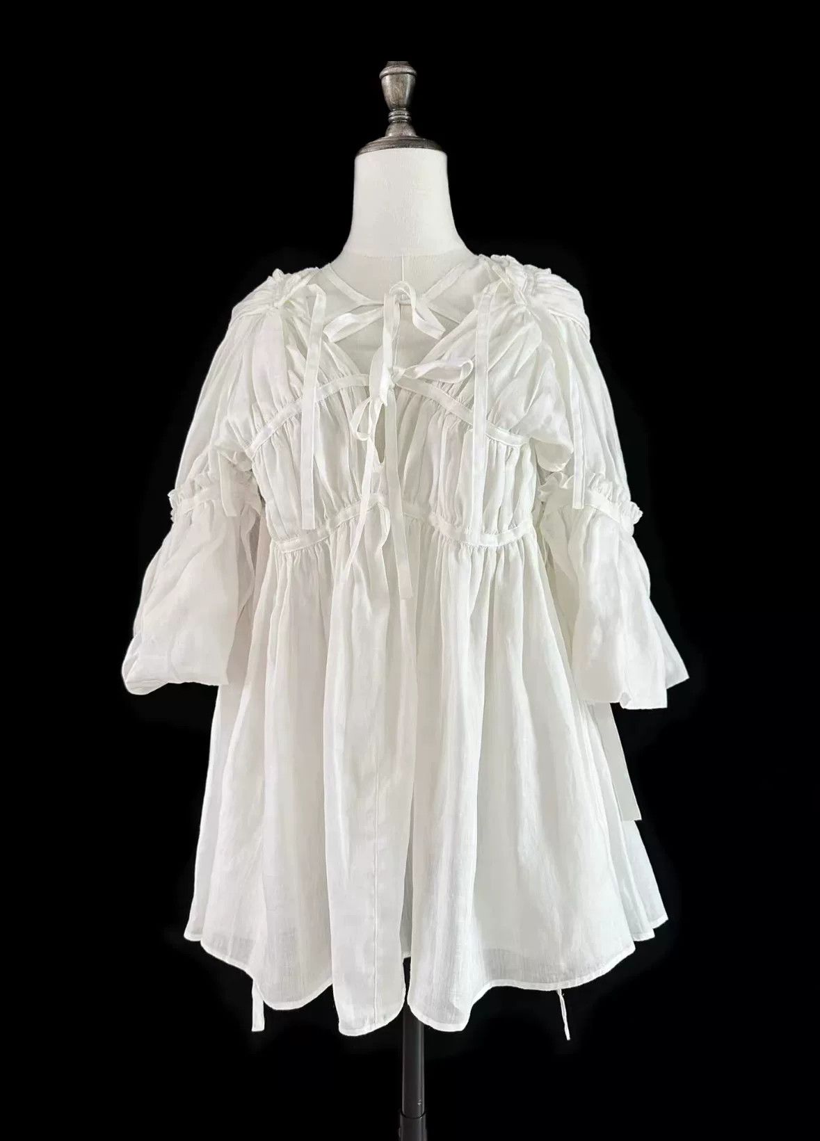 Junya Watanabe Junya Watanabe Rare Layered Blouse Size US S / EU 44-46 / 1 - 7 Thumbnail
