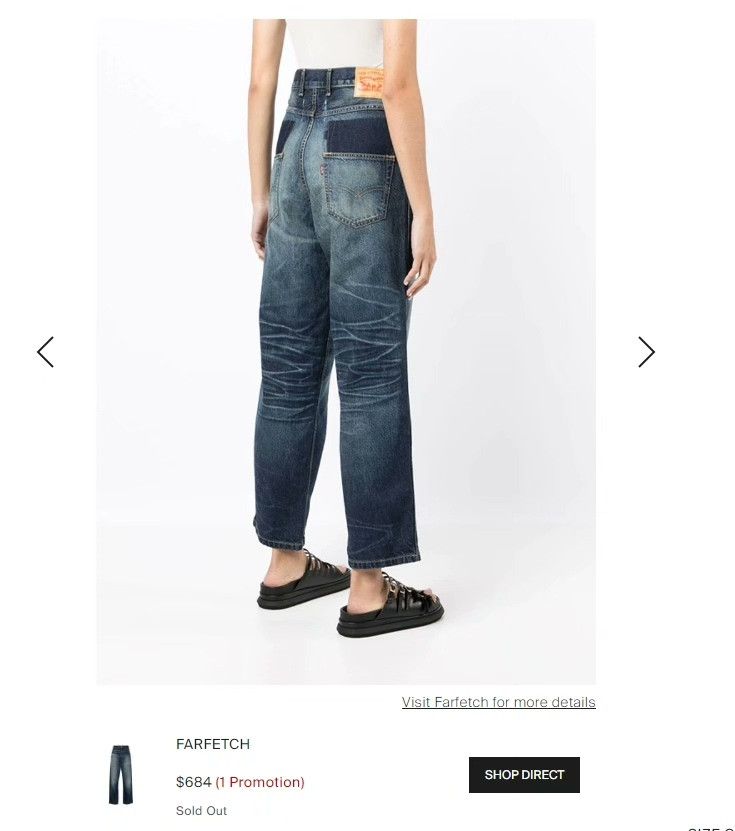 Junya Watanabe levis x junya watanabe denim pants 22ss Size US 32 / EU 48 - 7 Thumbnail