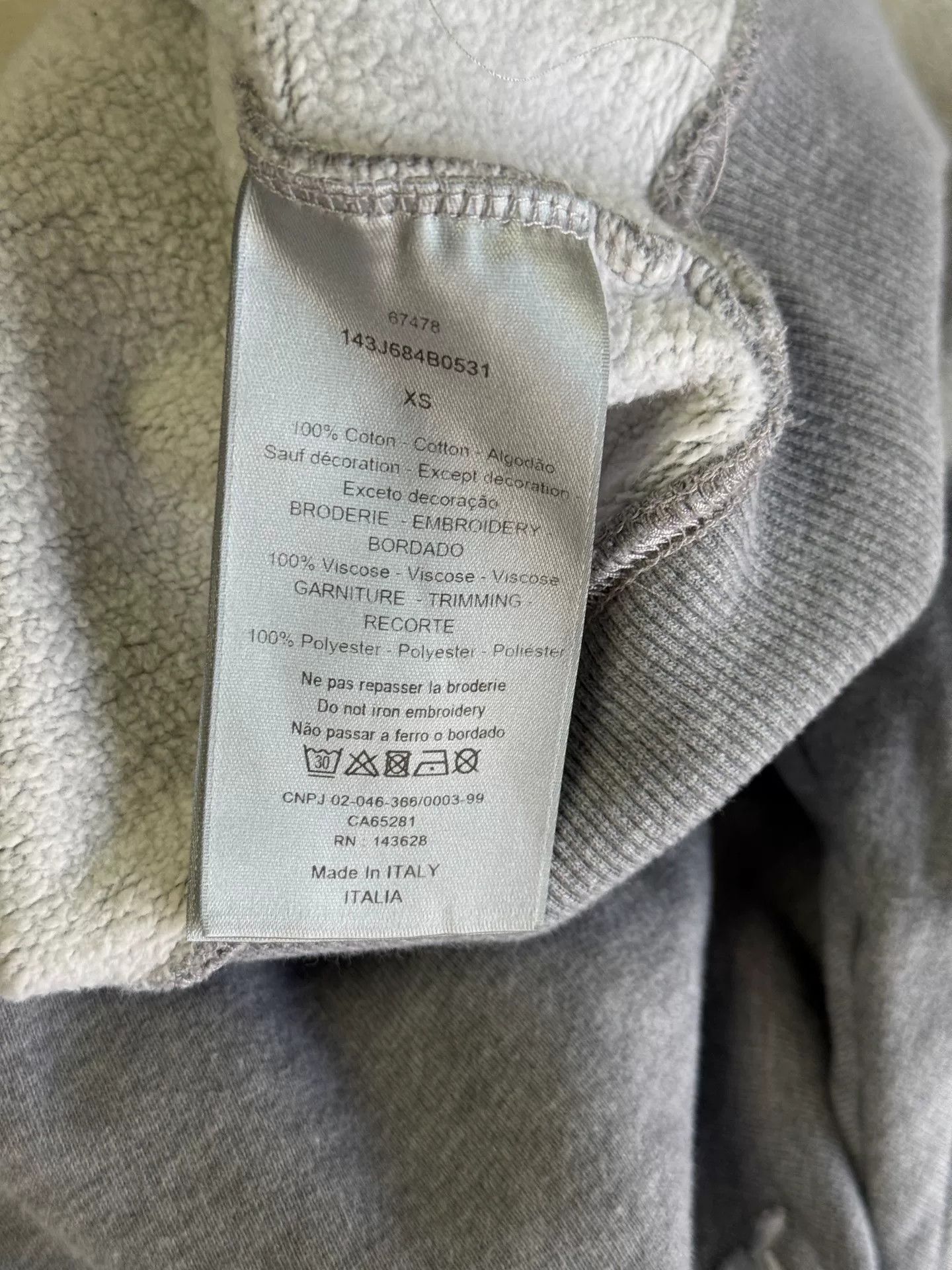 Dior dior playing cards sweatshirt for women Size US XS / EU 42 / 0 - 5 Thumbnail