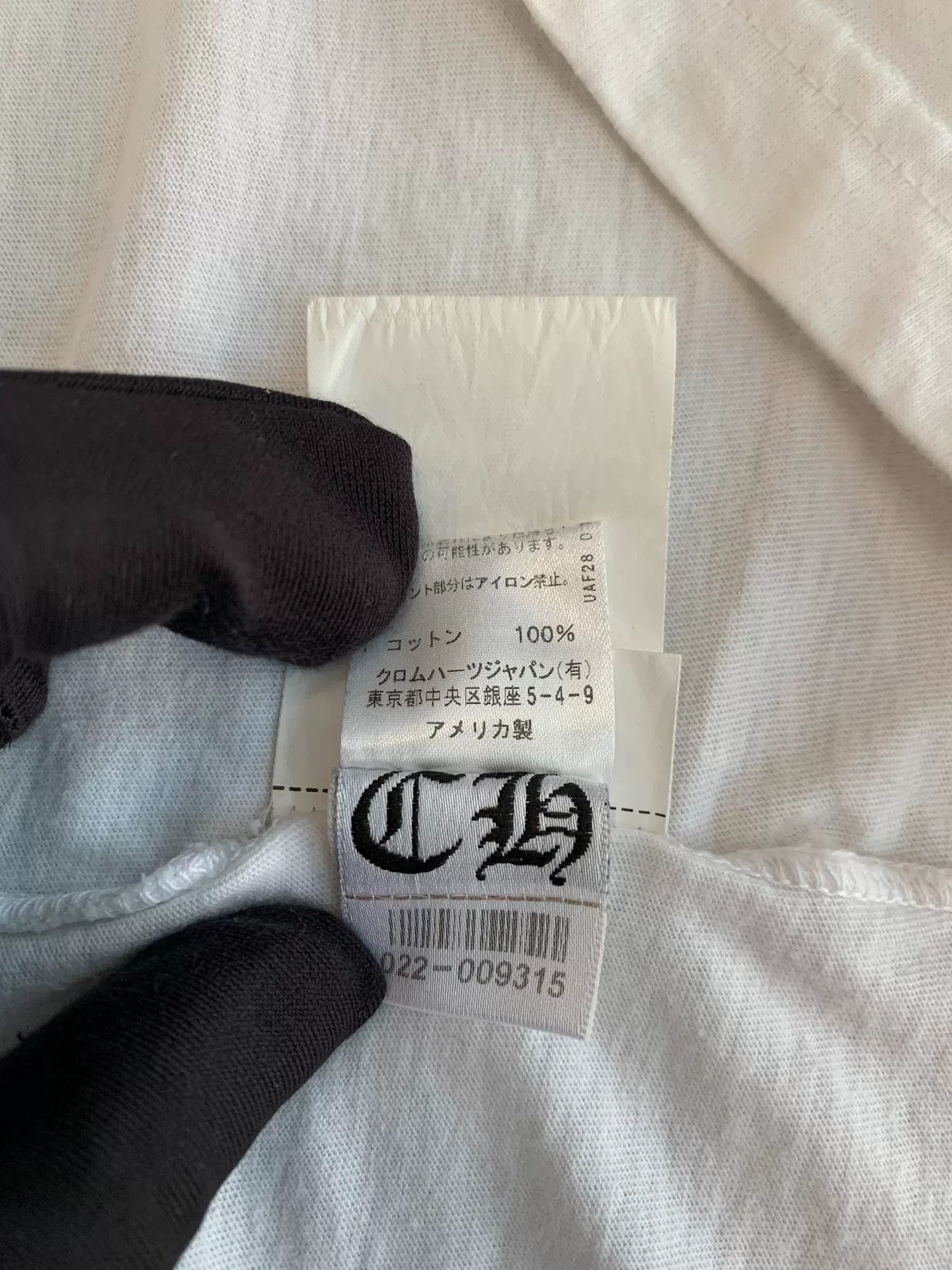 Chrome Hearts chrome hearts white foti skull short sleeve tee Size US M / EU 48-50 / 2 - 8 Thumbnail