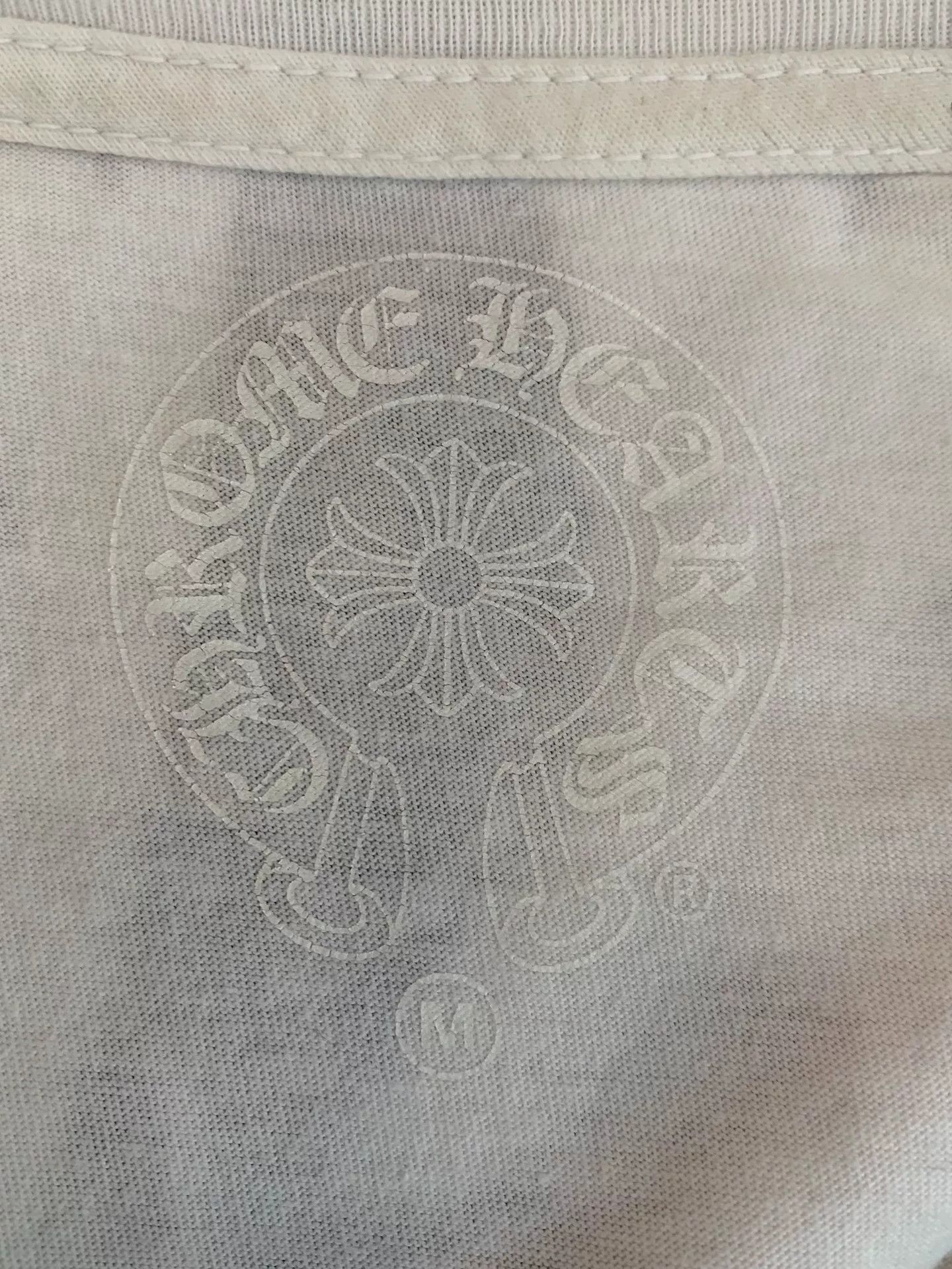 Chrome Hearts chrome hearts white foti skull short sleeve tee Size US M / EU 48-50 / 2 - 5 Thumbnail