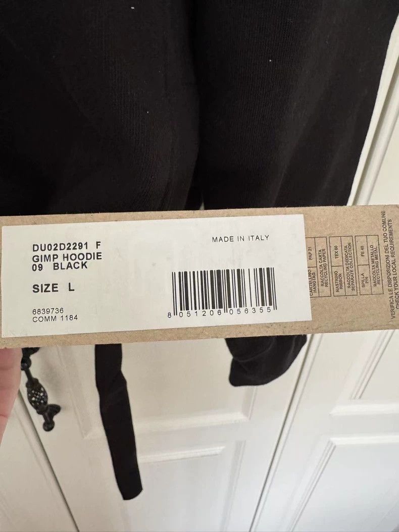 Rick Owens Drkshdw Rick Owens Drkshdw Jumbo IMP Hoodie Size US L / EU 52-54 / 3 - 7 Thumbnail