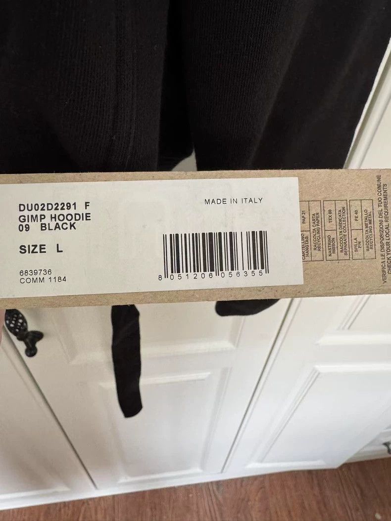 Rick Owens Drkshdw Rick Owens Drkshdw Jumbo IMP Hoodie Size US L / EU 52-54 / 3 - 6 Thumbnail