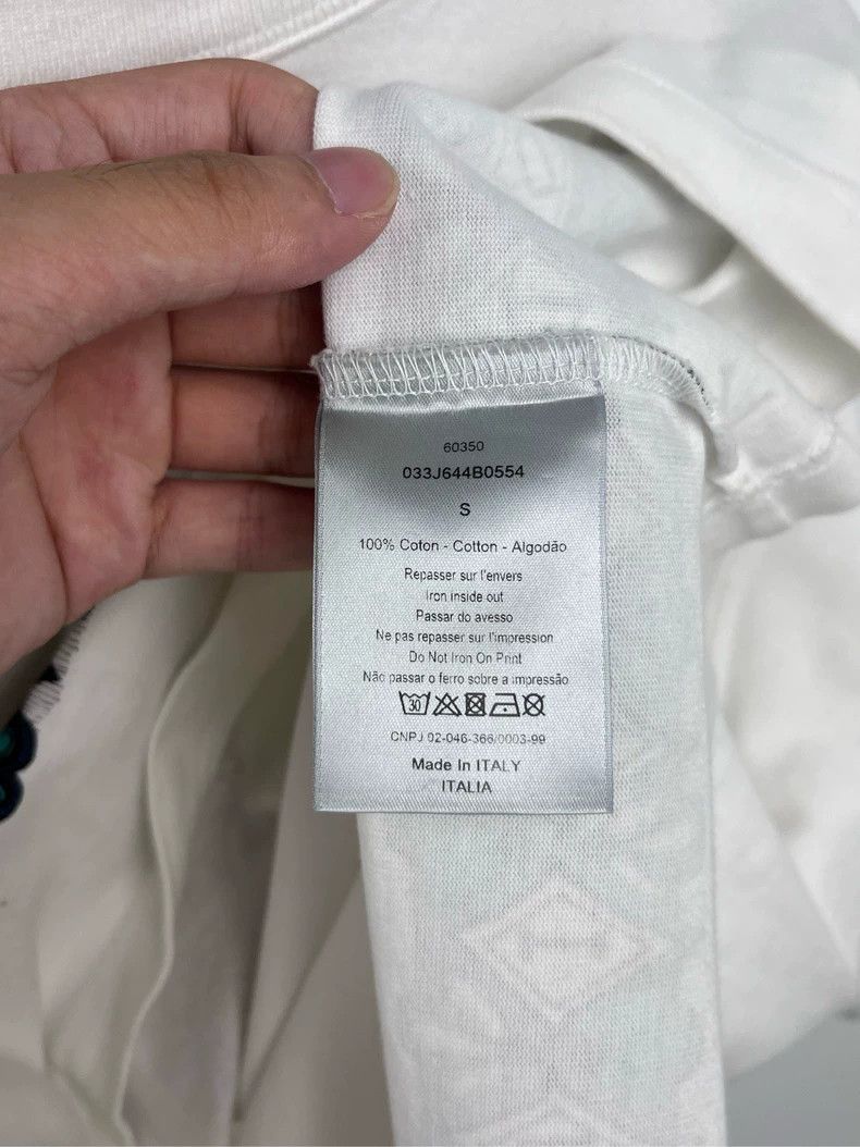 Dior Dior White Logo Print Short Sleeve T-shirt Size US S / EU 44-46 / 1 - 5 Thumbnail