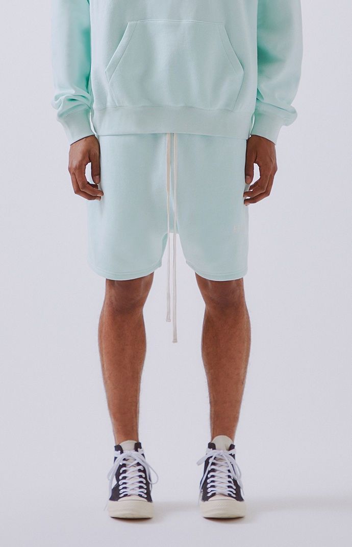 FOG Pacsun FOG Fear Of God Essentials Mint Sweat Shorts Grailed