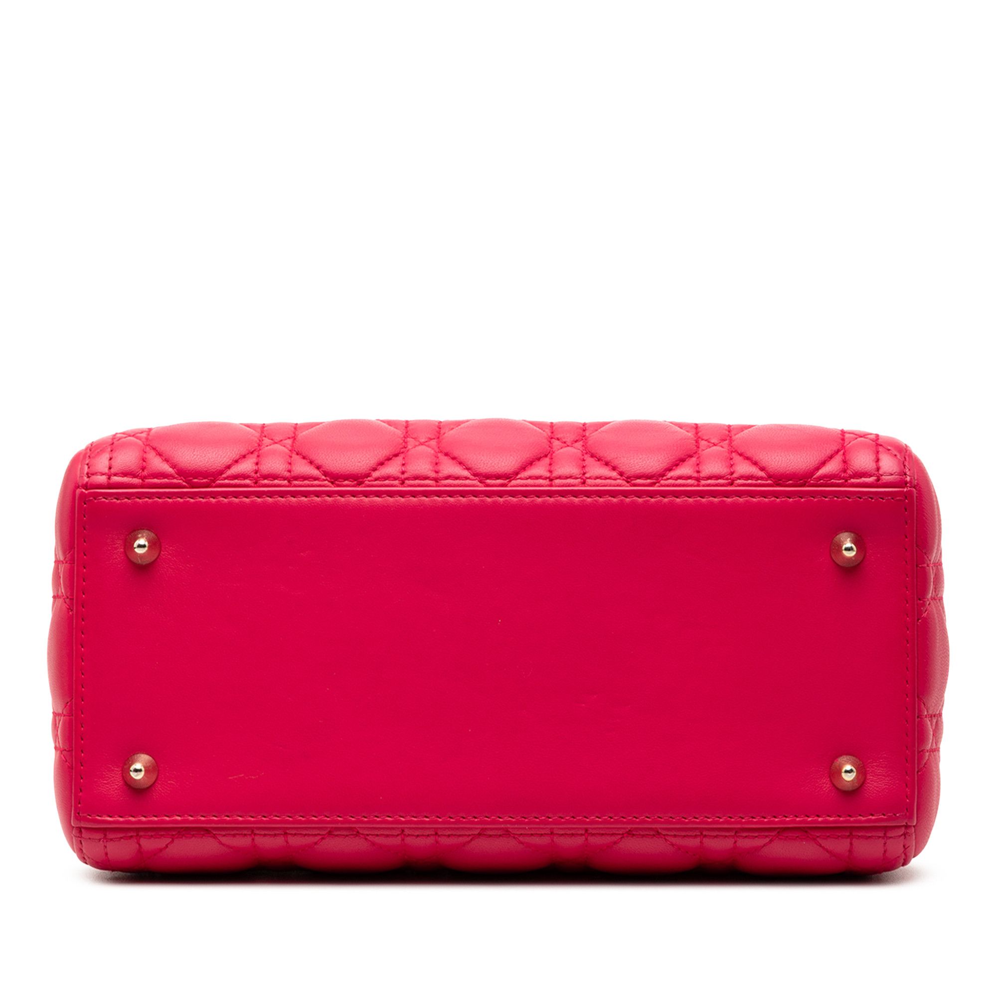 Dior Dior Medium Lambskin Cannage Lady Dior Size ONE SIZE - 3 Thumbnail