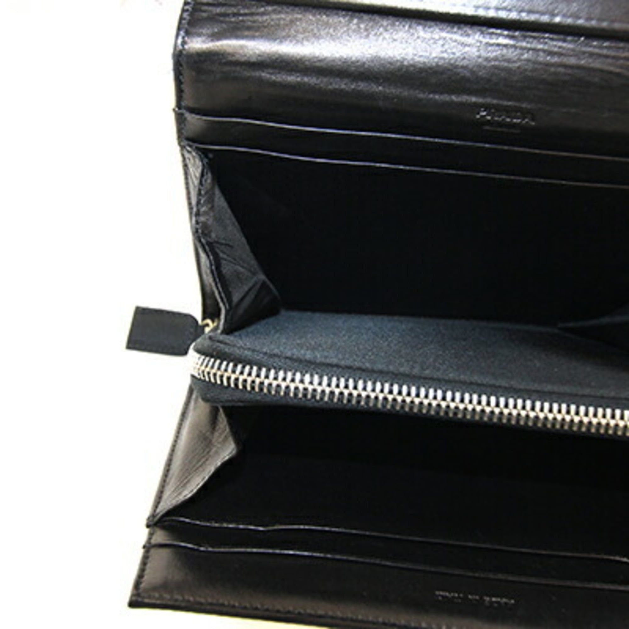 Prada Prada Shoulder Bag Black Nylon Leather Wallet Pochette Women's PRADA Size ONE SIZE - 6 Thumbnail