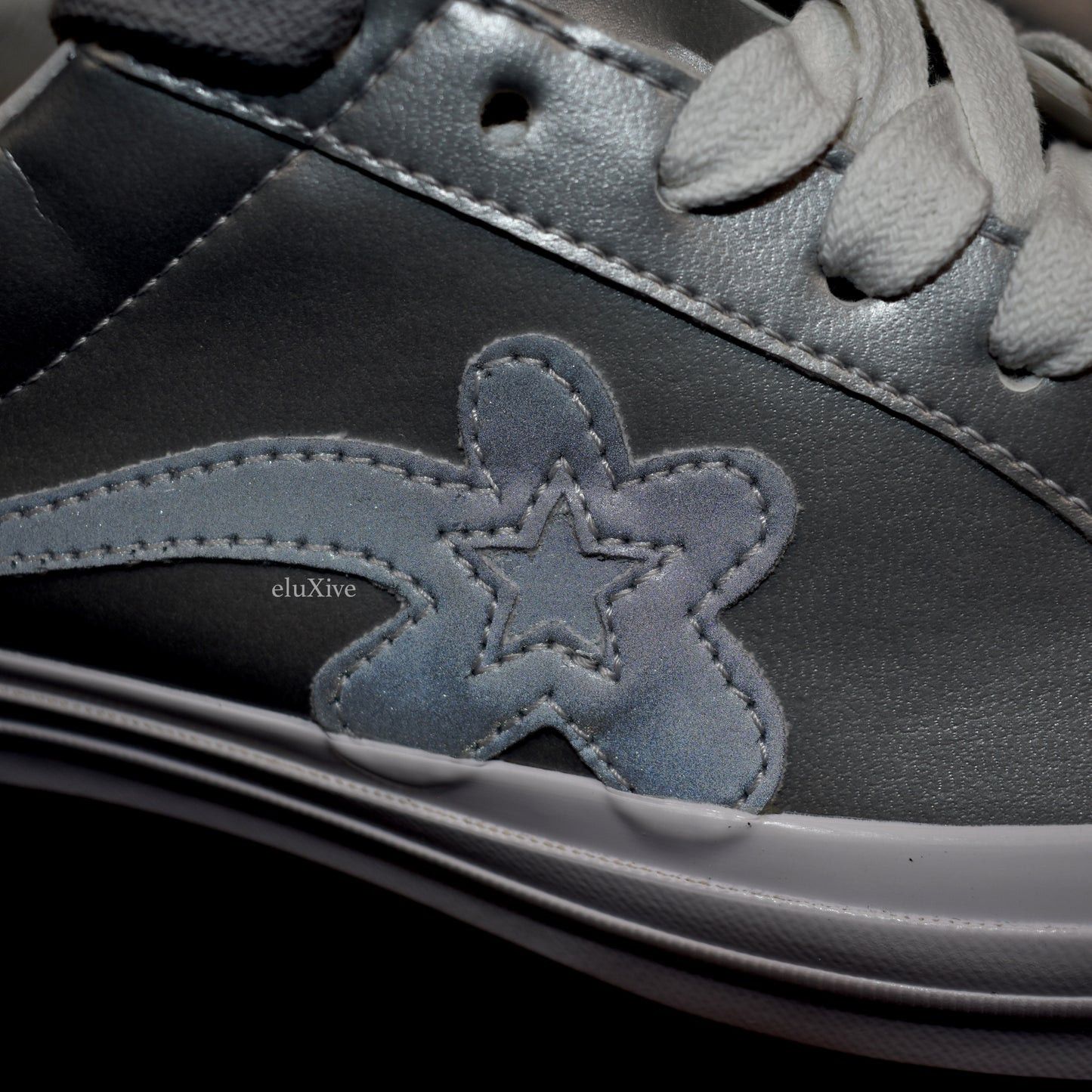 Converse × Golf le Fleur × Tyler The Creator Golf Le Fleur 3M Silver Sneakers Tyler the Creator Size US 9 / EU 42 - 9 Thumbnail