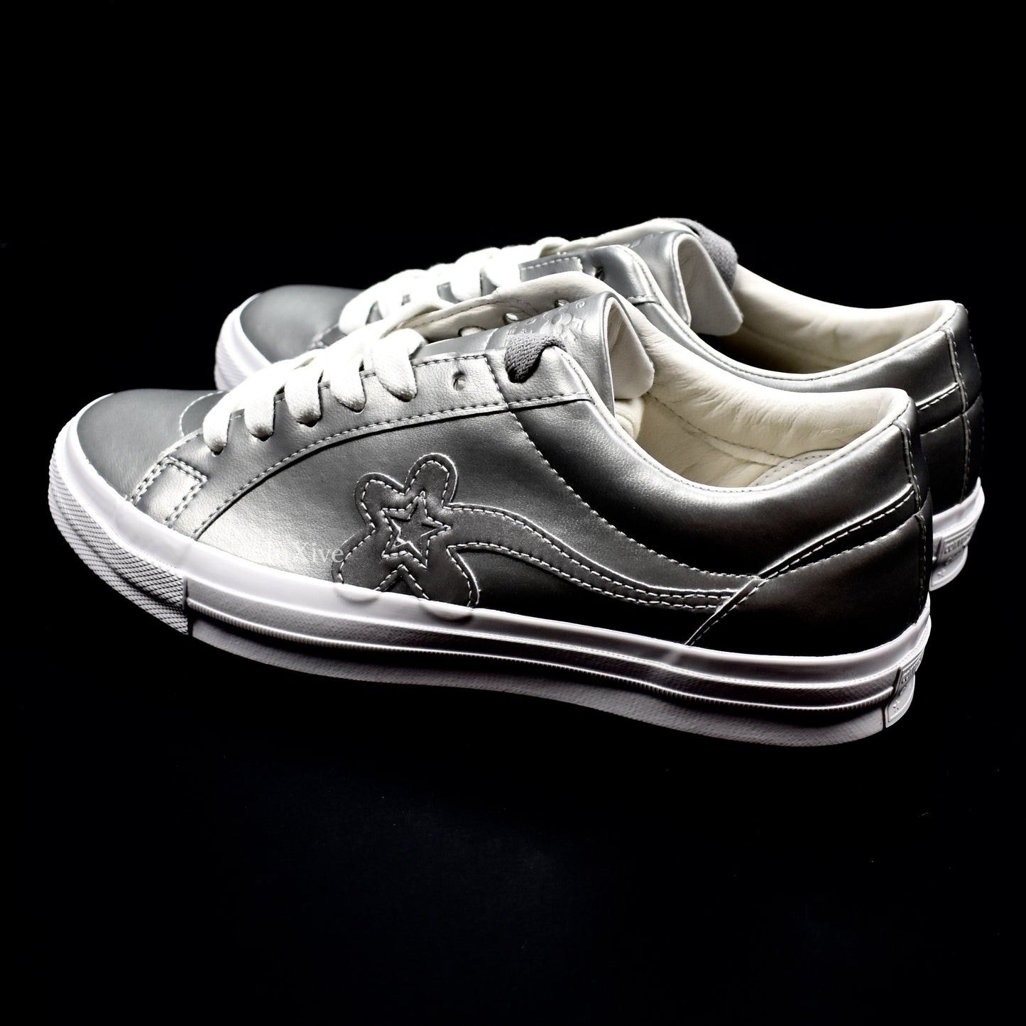 Converse × Golf le Fleur × Tyler The Creator Golf Le Fleur 3M Silver Sneakers Tyler the Creator Size US 9 / EU 42 - 7 Thumbnail