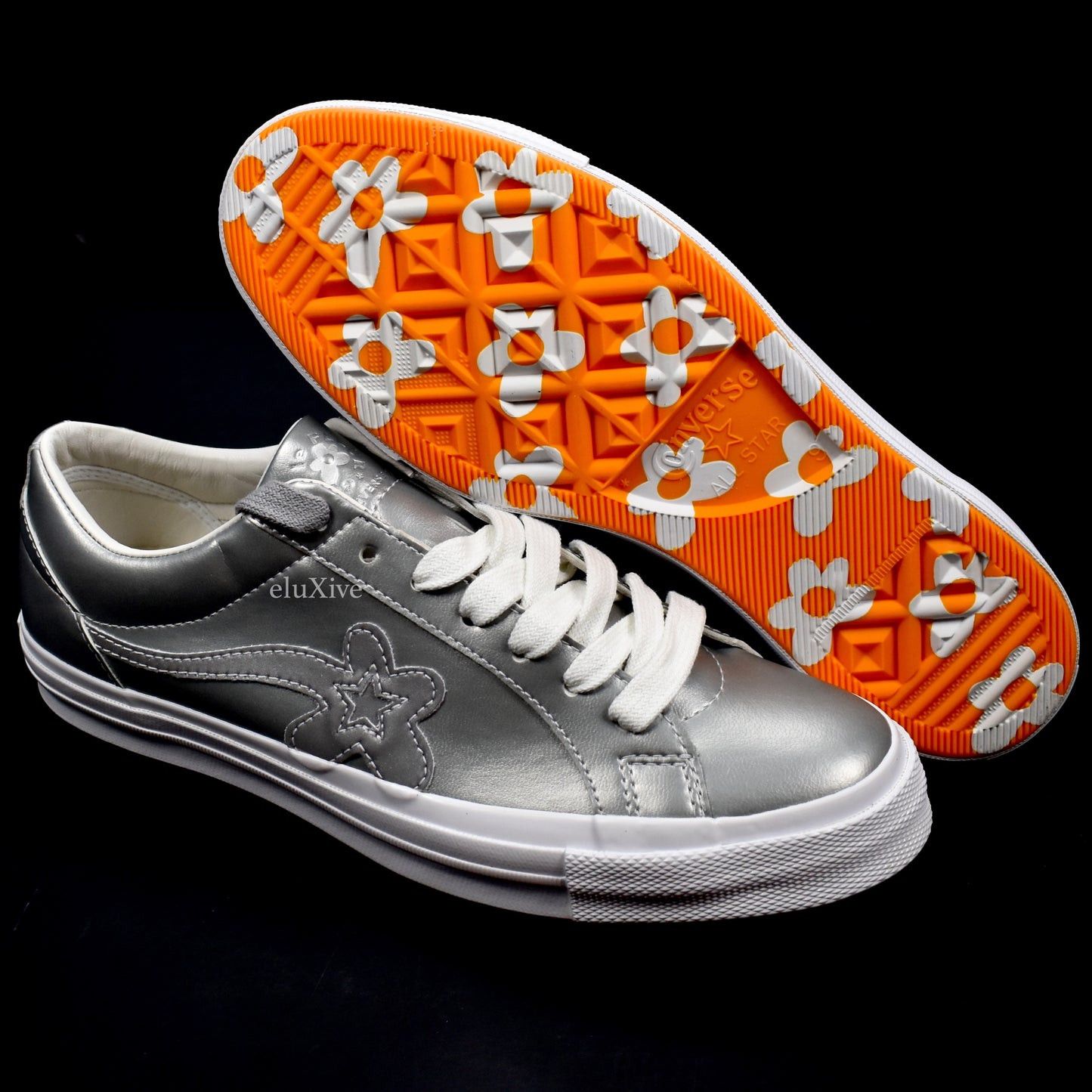 Converse × Golf le Fleur × Tyler The Creator Golf Le Fleur 3M Silver Sneakers Tyler the Creator Size US 9 / EU 42 - 12 Thumbnail