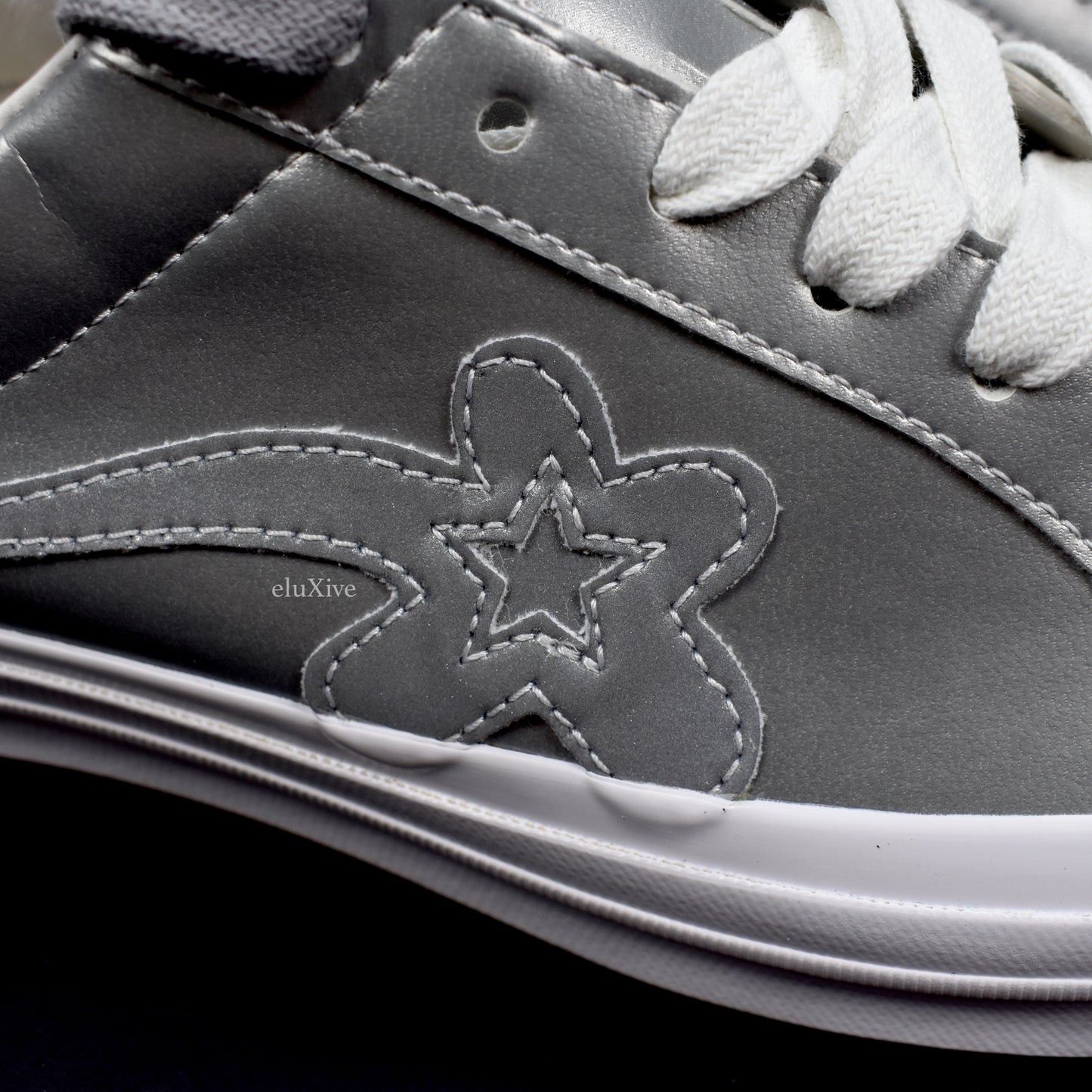 Converse × Golf le Fleur × Tyler The Creator Golf Le Fleur 3M Silver Sneakers Tyler the Creator Size US 9 / EU 42 - 8 Thumbnail