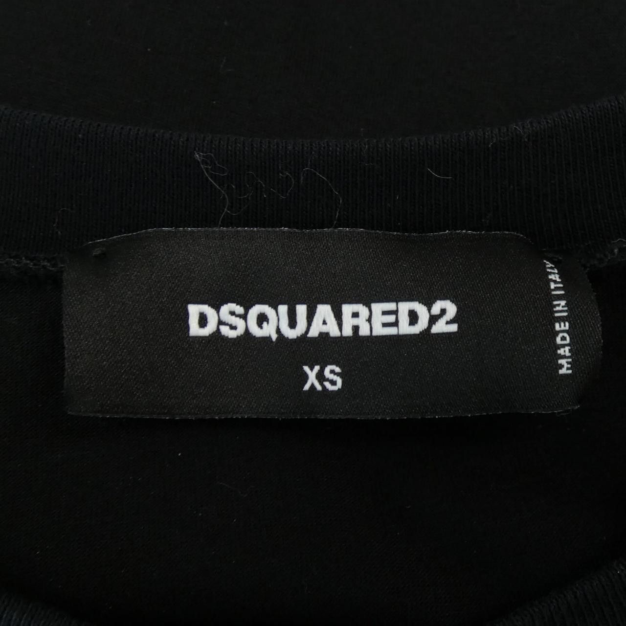 Other Other Dsquared2 T-shirt Cotton T-Shirts S75GD0359 DUTY FREE for USA Size ONE SIZE - 4 Thumbnail