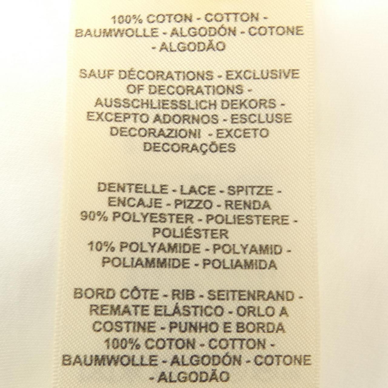 Hermes Hermes Hermes 5H4625DC T-shirt Cotton T-shirt 42 Cotton T-Shirts DUTY FREE for USA Size ONE SIZE - 3 Thumbnail
