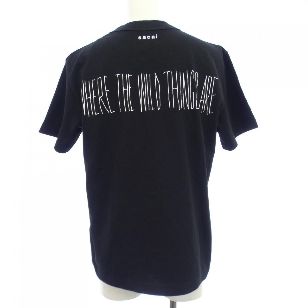 Sacai Sacai Sacai T-shirt Cotton T-Shirts 25-01009S DUTY FREE for USA Size ONE SIZE - 2 Thumbnail