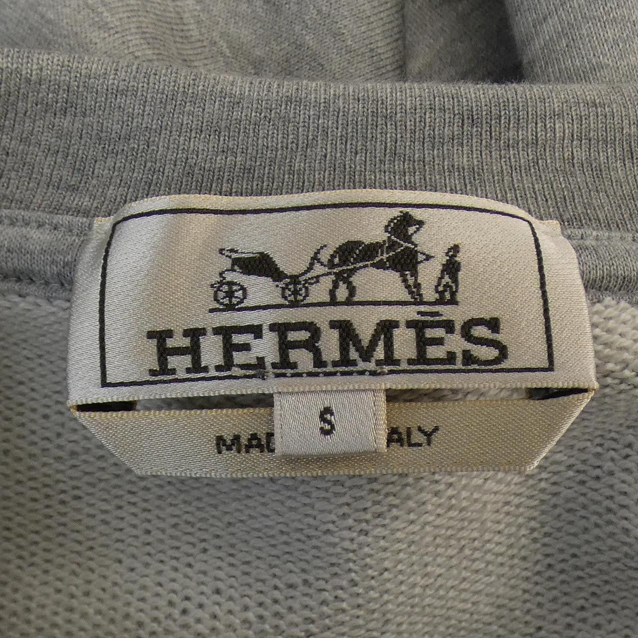 Hermes Hermes Hermès Sweatshirt Sweatshirt S Cotton Sweatshirts & Hoodies DUTY FREE for USA Size ONE SIZE - 4 Thumbnail