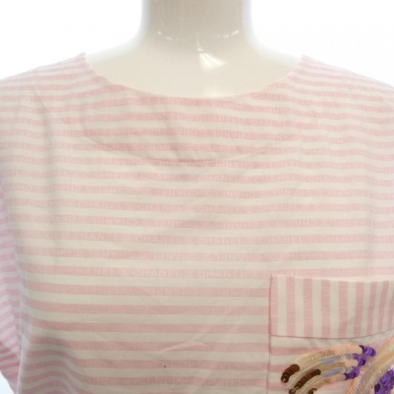 Chanel Chanel Chanel P76405V68254 Top Cotton Tops P76405V68254 DUTY FREE for USA Size ONE SIZE - 6 Thumbnail