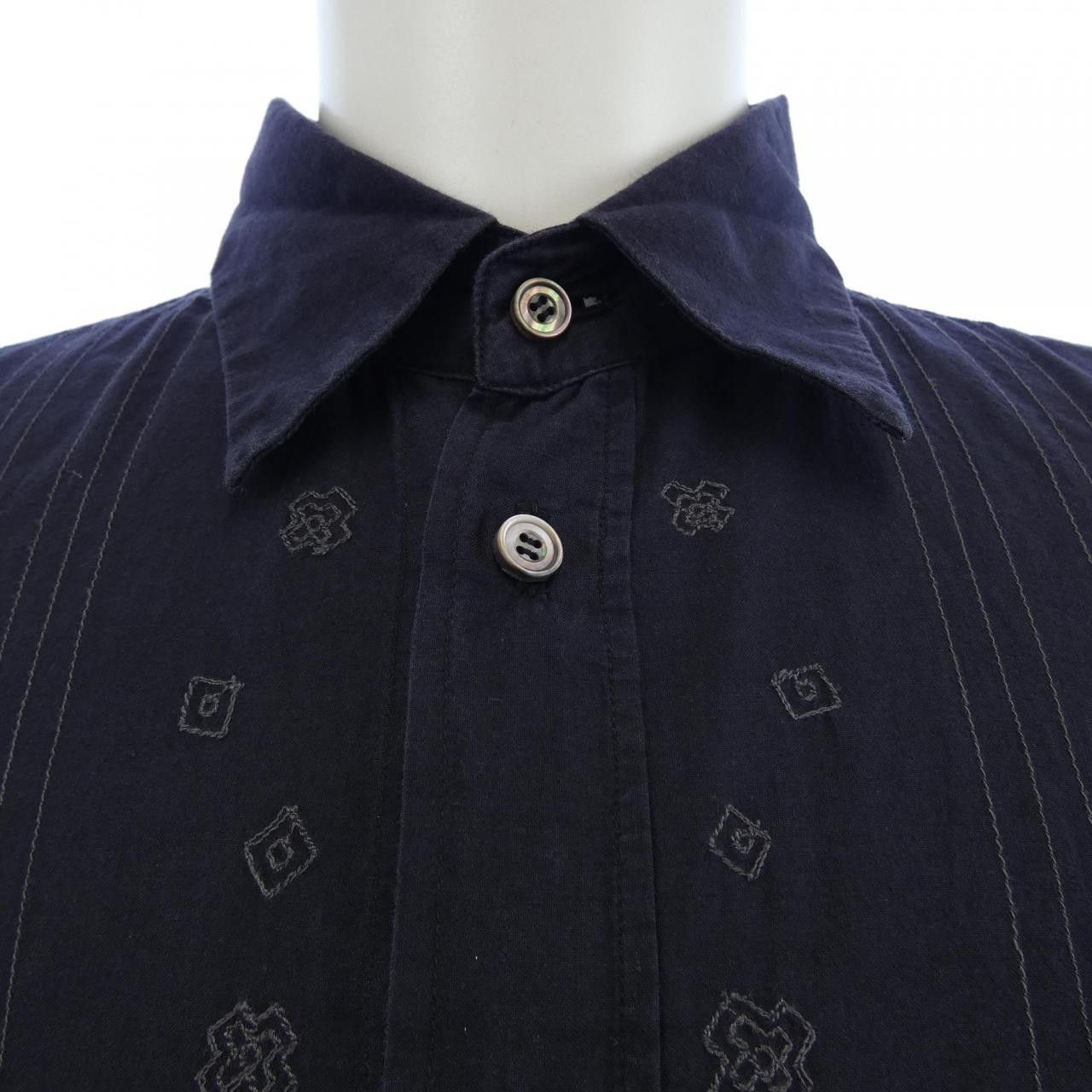 Other Other Haat Shirt Cotton Dress Shirt HA22FJ404 DUTY FREE for USA Size ONE SIZE - 5 Thumbnail