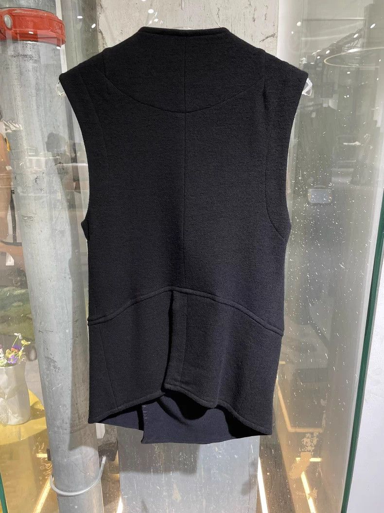 Ann Demeulemeester Ann Demeulemeester Wool Silk Vest Size US XS / EU 42 / 0 - 3 Thumbnail