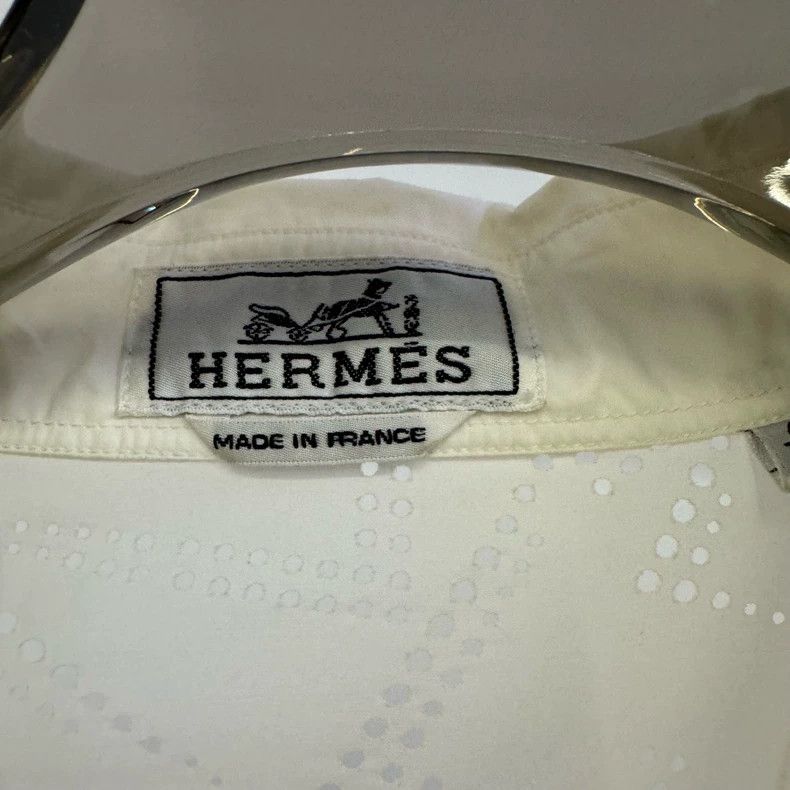 Hermes Hermes Cutout Shirt Jacket Size 41 Size US L / EU 52-54 / 3 - 4 Thumbnail