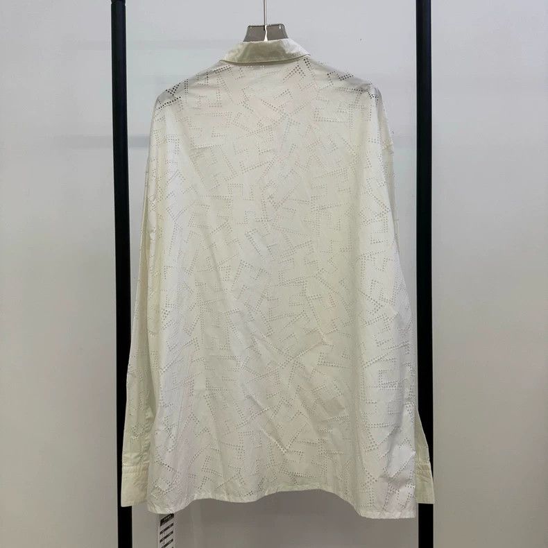 Hermes Hermes Cutout Shirt Jacket Size 41 Size US L / EU 52-54 / 3 - 2 Thumbnail