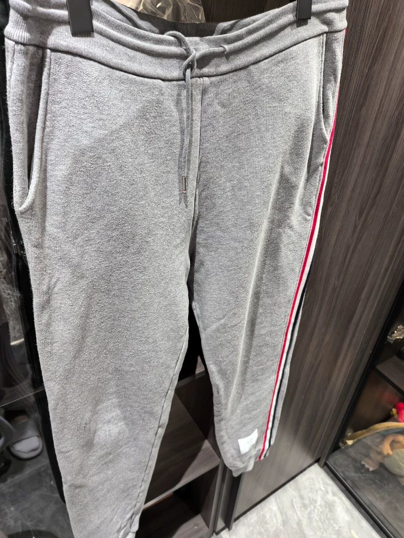 Thom Browne Thom Browne Gray Hoodie & Sweatpants Set Size US XS / EU 42 / 0 - 4 Thumbnail