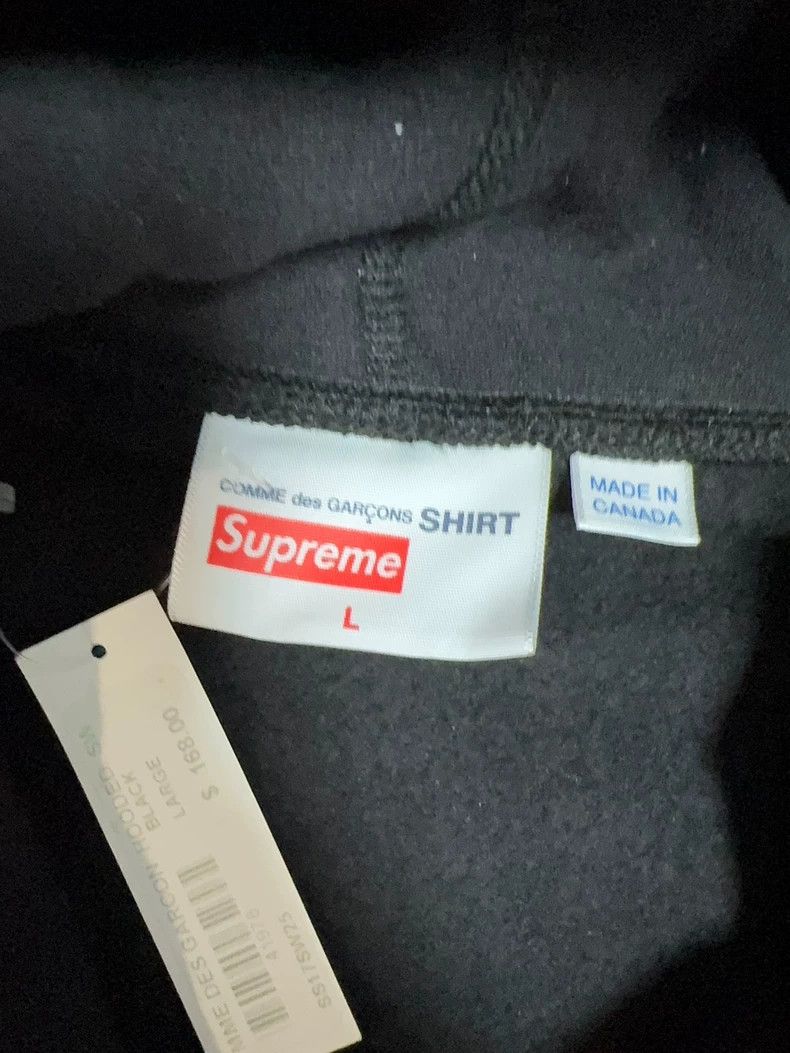 Comme des Garcons Supreme x CDG Pleated Hoodie Size US L / EU 52-54 / 3 - 2 Thumbnail