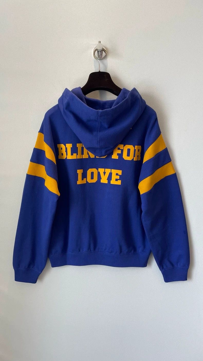 Gucci Gucci Blue Stripe Graphic Hoodie Unisex Size US XS / EU 42 / 0 - 5 Thumbnail