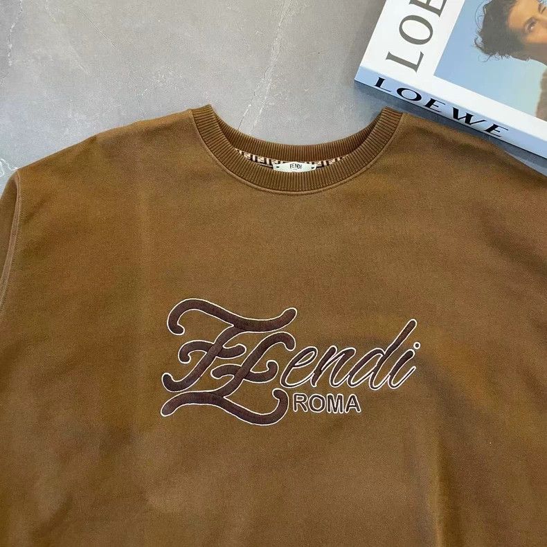 Fendi FENDI Sweatshirt S Size Brown Size US S / EU 44-46 / 1 - 3 Thumbnail