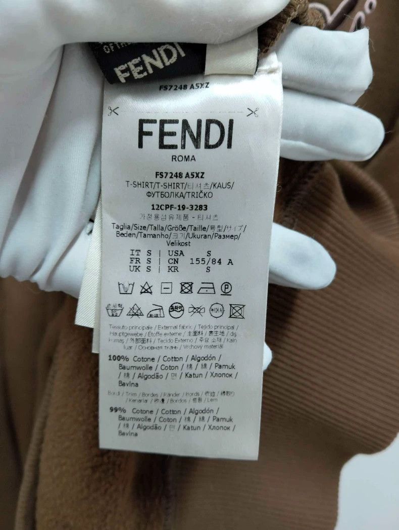 Fendi FENDI Sweatshirt S Size Brown Size US S / EU 44-46 / 1 - 8 Thumbnail
