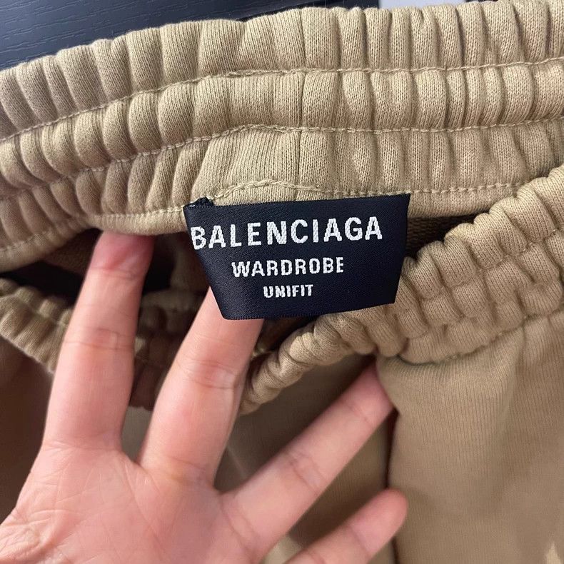 Balenciaga Balenciaga Double Logo Embroidered Shorts Size US 26 / EU 42 - 4 Thumbnail