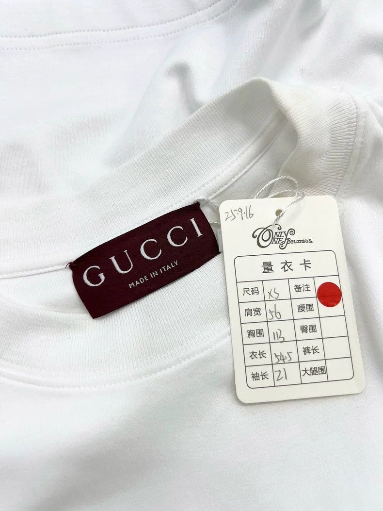 Gucci Gucci 2025 Two-Piece Paneled T-Shirt Size US XS / EU 42 / 0 - 5 Thumbnail