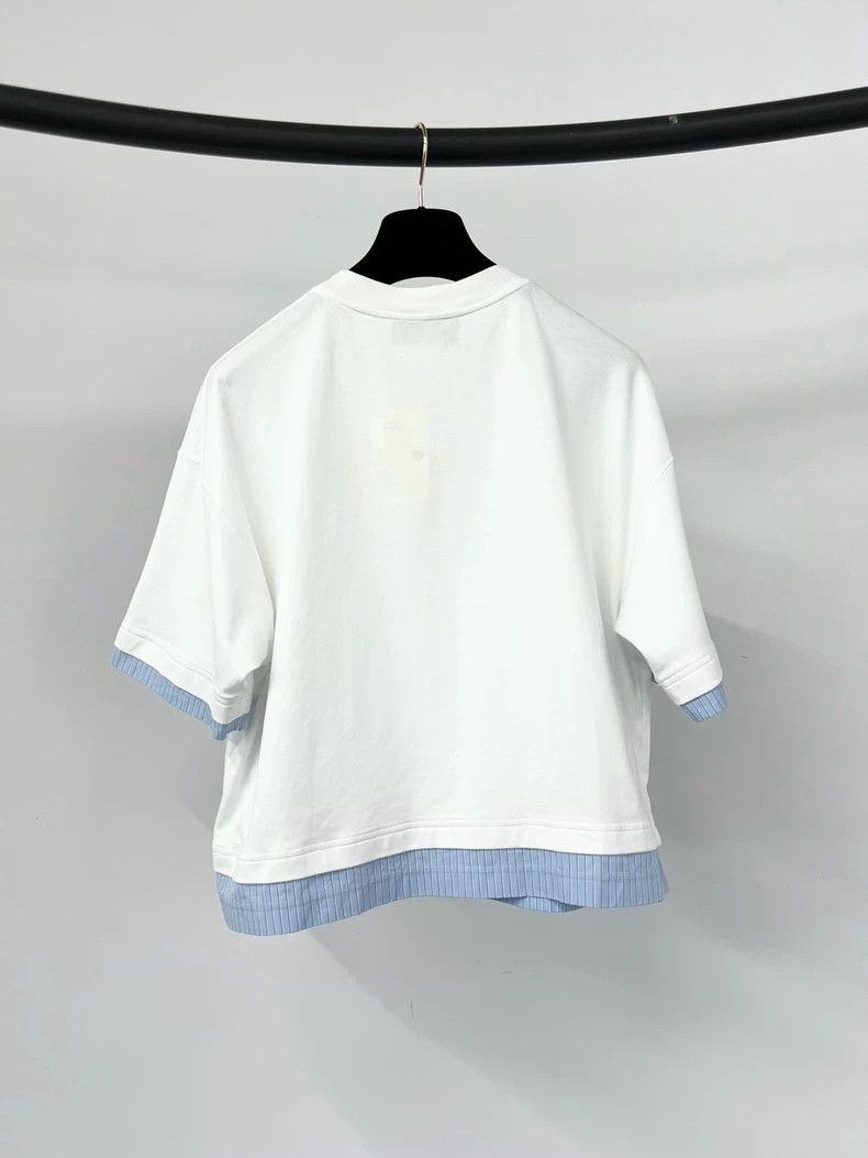 Gucci Gucci 2025 Two-Piece Paneled T-Shirt Size US XS / EU 42 / 0 - 2 Thumbnail