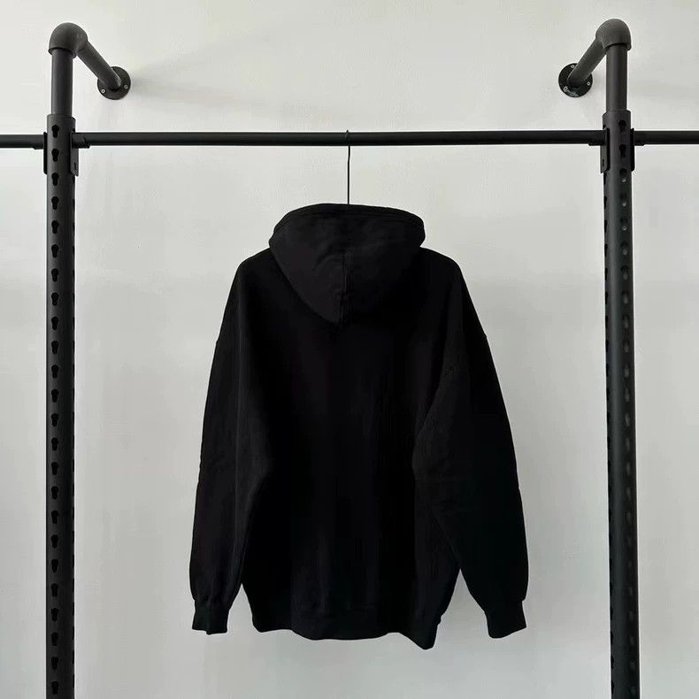 Balenciaga Balenciaga Comic Logo Black Hoodie Size US S / EU 44-46 / 1 - 2 Thumbnail