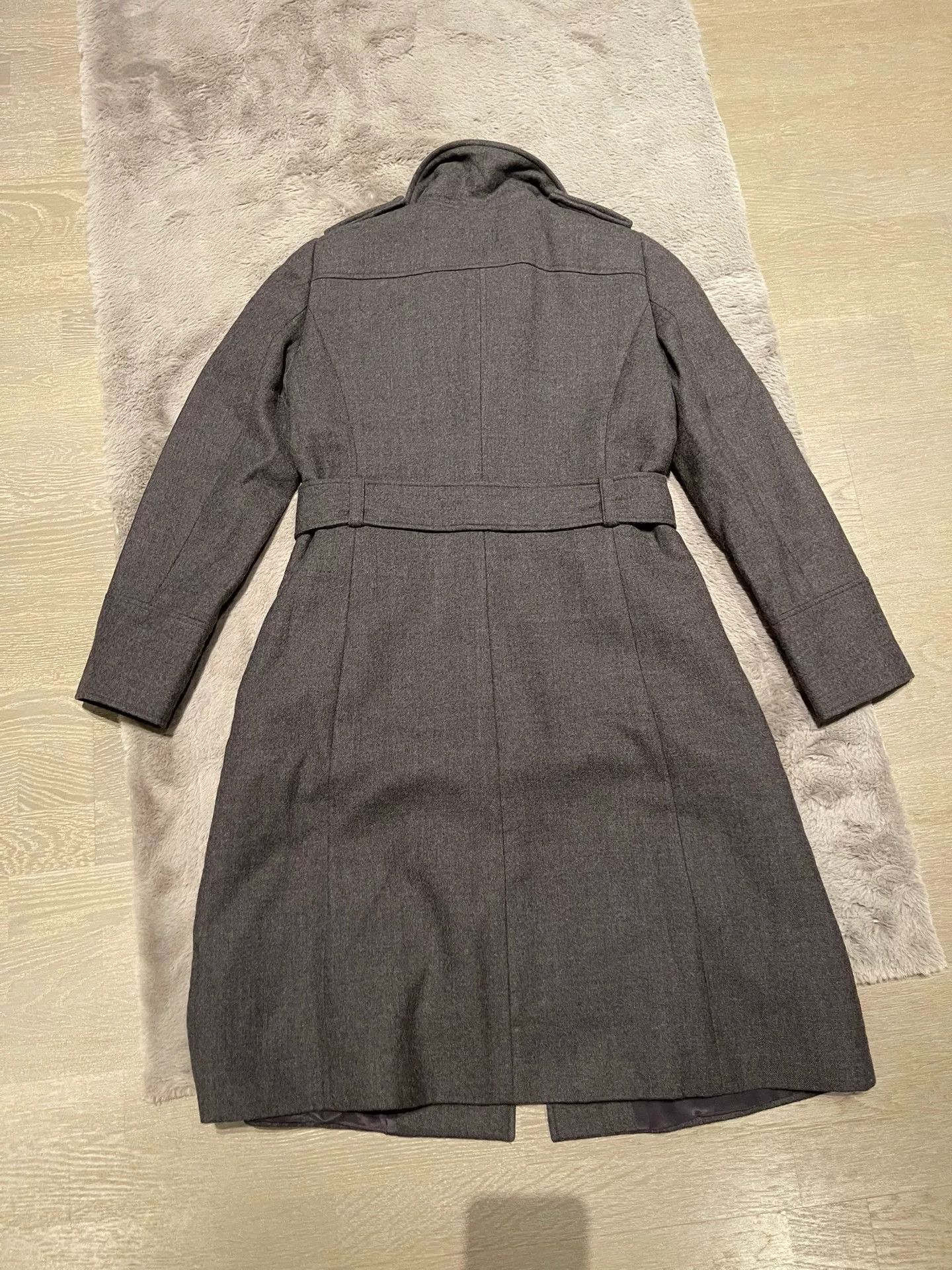 Valentino Valentino Gray Wool Coat Size 8 Size US XS / EU 42 / 0 - 8 Thumbnail