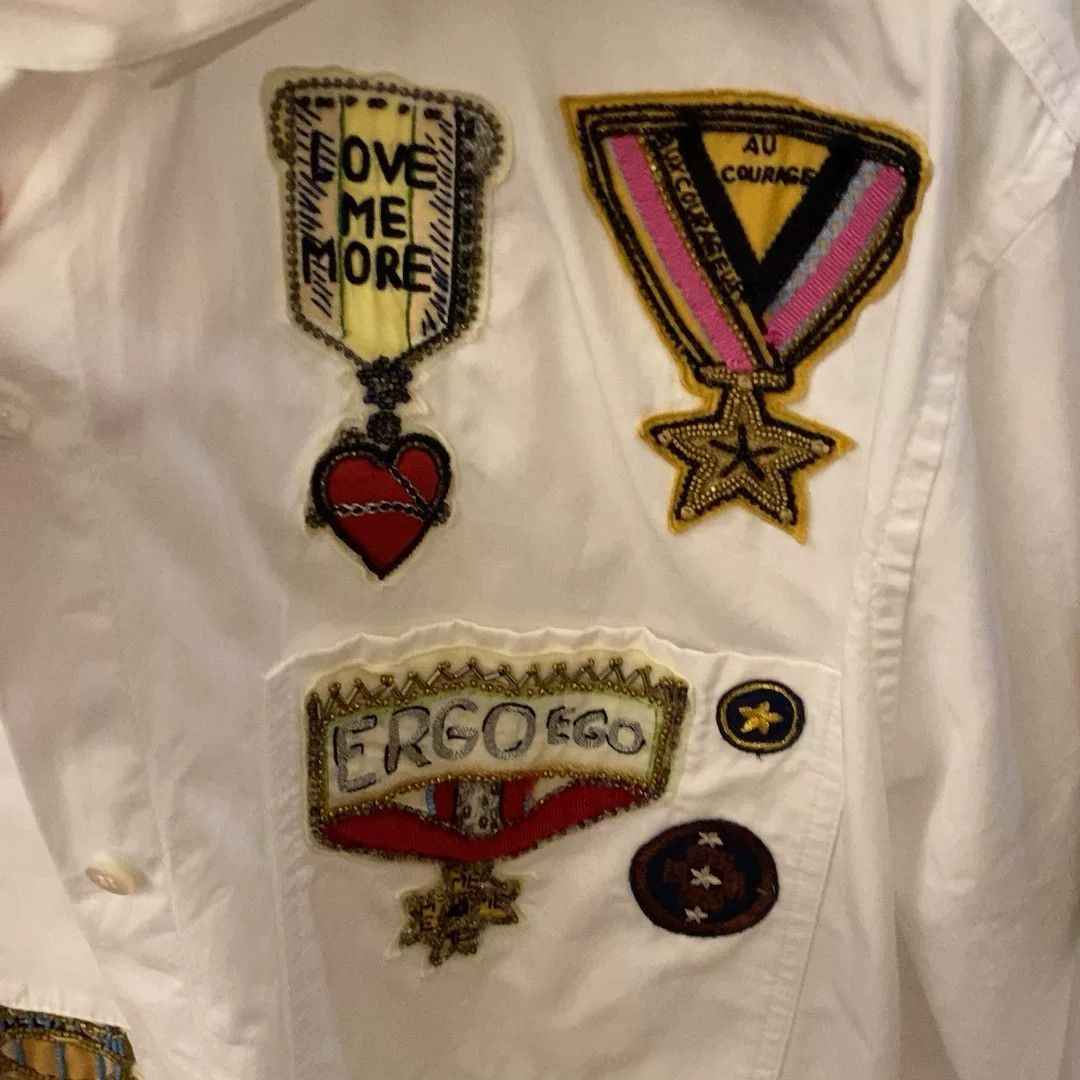 Valentino Valentino Embroidered White Jacket Size US S / EU 44-46 / 1 - 3 Thumbnail