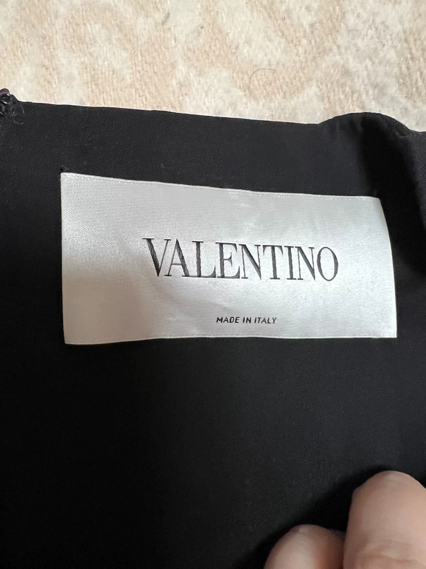 Valentino Valentino Wool Silk Flared Sleeve Dress Size US XL / EU 56 / 4 - 3 Thumbnail