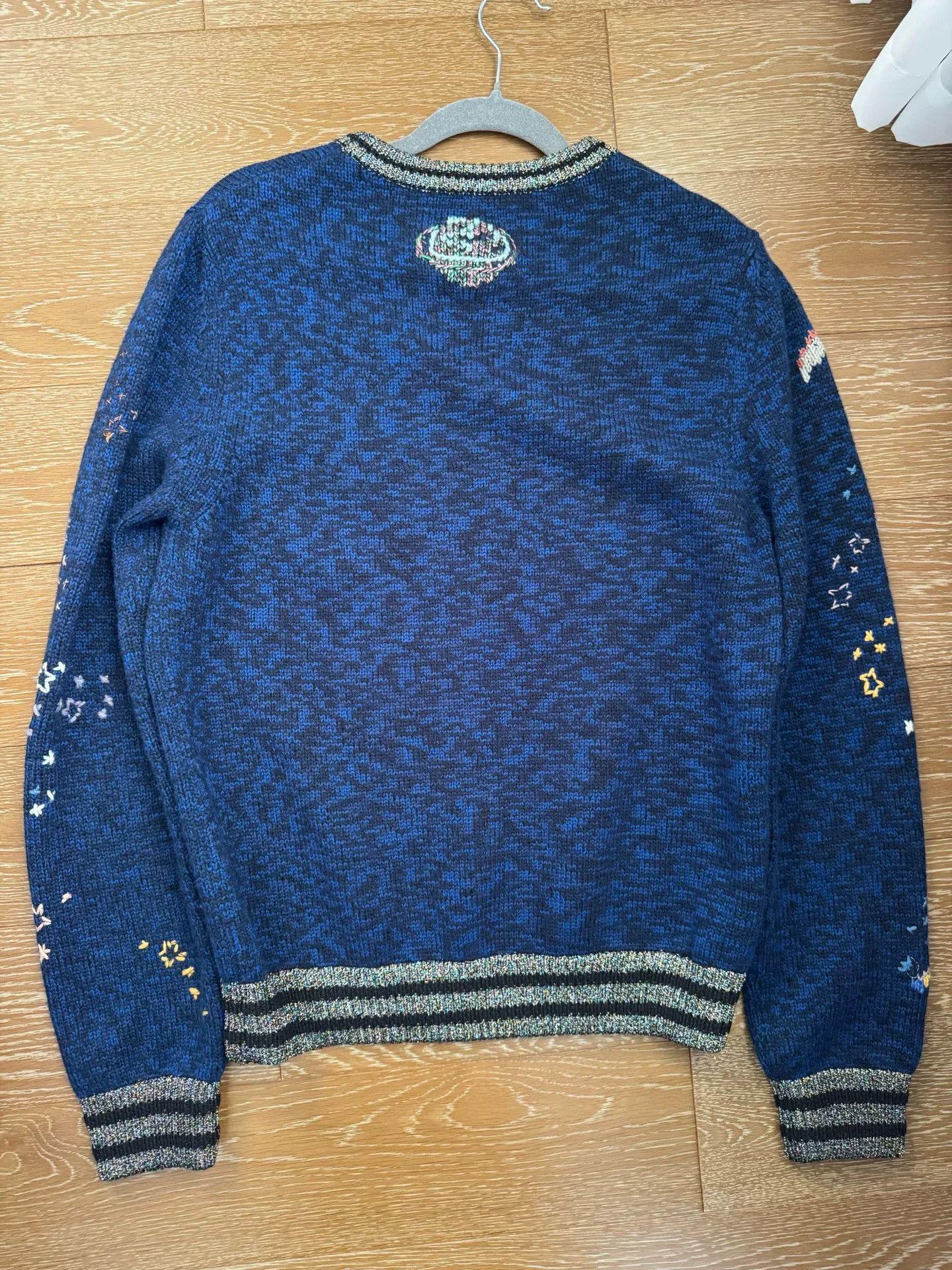 Valentino Valentino High Embroidered Sweater Size US M / EU 48-50 / 2 - 4 Thumbnail