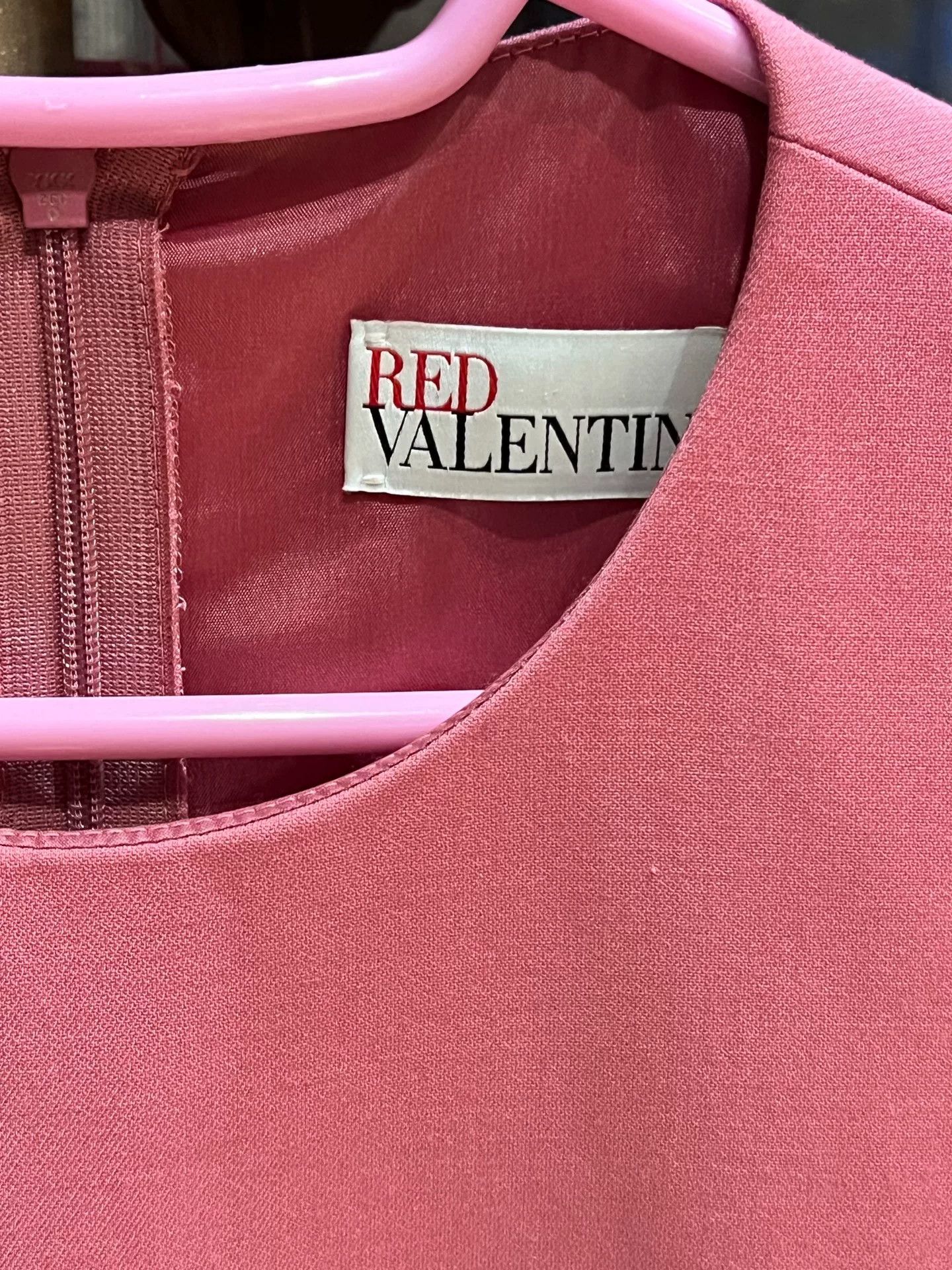 Valentino RED VALENTINO Pink Bow Dress Size US 38 / EU 54 - 2 Thumbnail