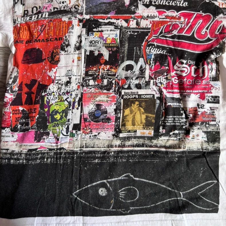 Junya Watanabe Junya Watanabe Vintage Graphic Short Sleeve Tee - dmc Size US XS / EU 42 / 0 - 3 Thumbnail