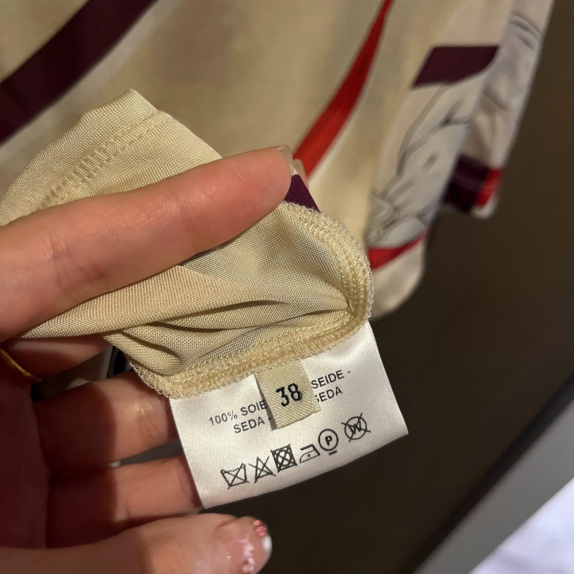 Hermes Hermes Silk Short Sleeve Top - dmc Size US S / EU 44-46 / 1 - 5 Thumbnail